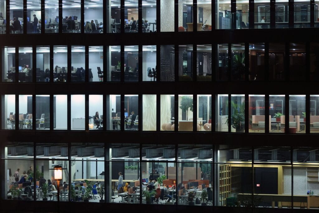 Office windows