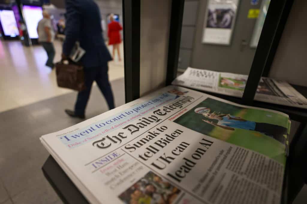 The Daily Telegraph newspaper