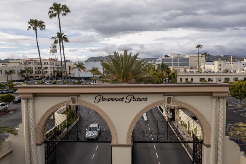 Paramount Pictures studio in LA