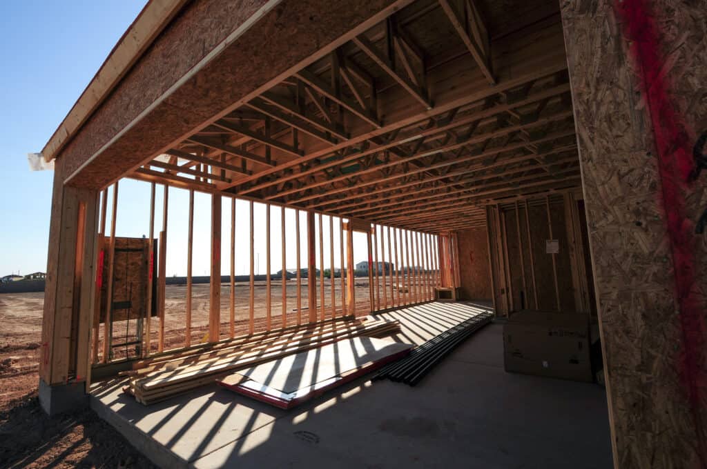 Home under construction