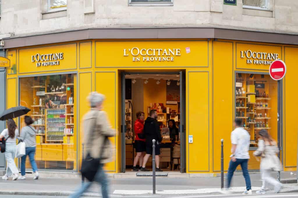 L'Occitane storefront