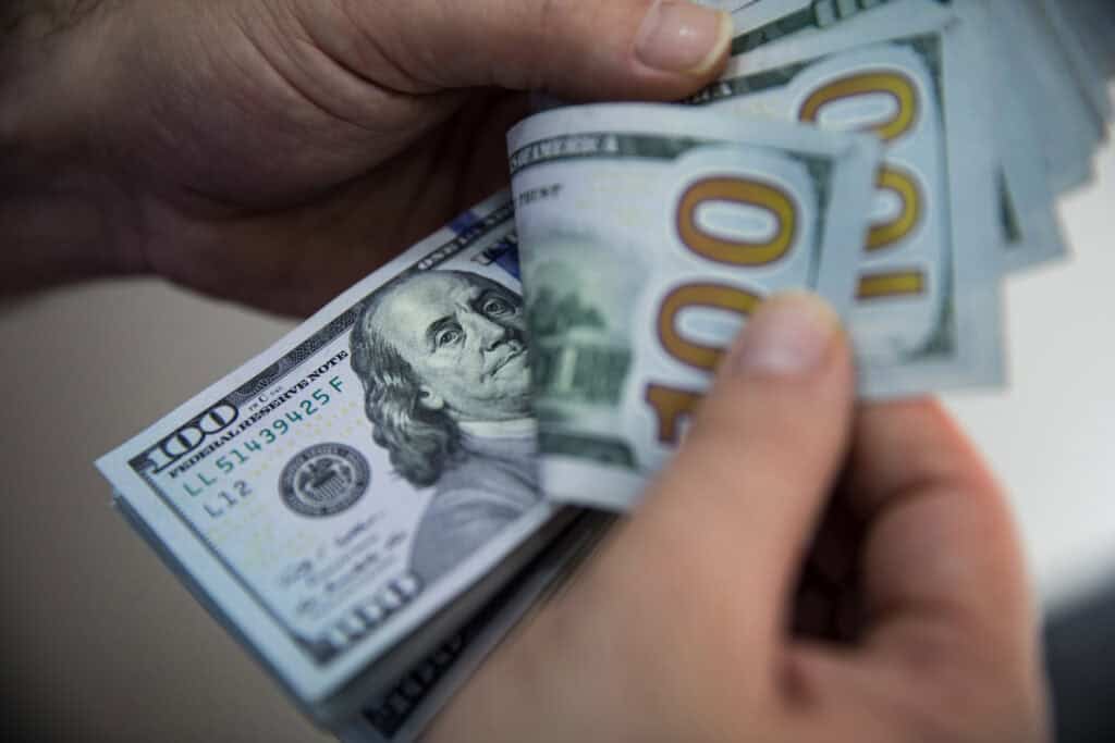 Counting cash