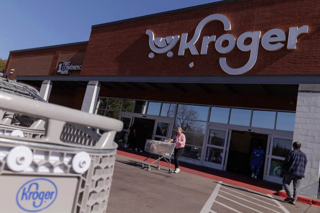 Kroger storefront