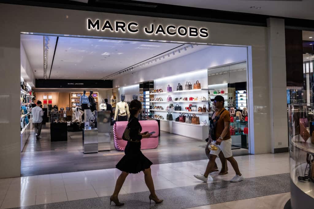 A Marc Jacobs store
