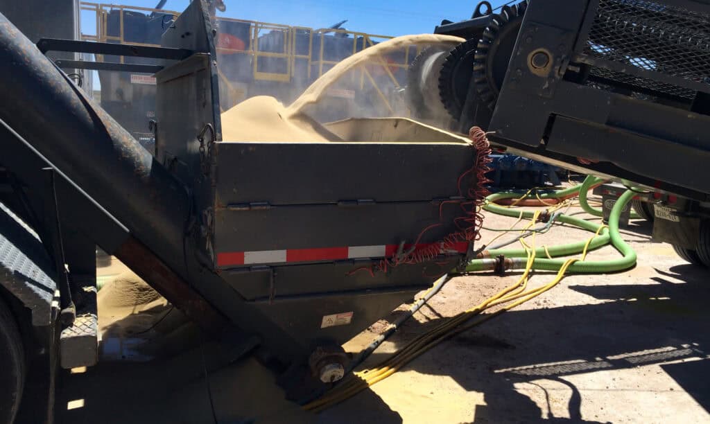 Sand for mining