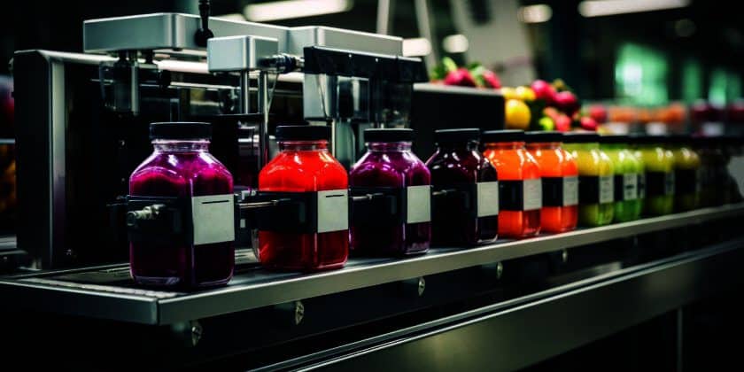 Automatic plant for the production of natural juice