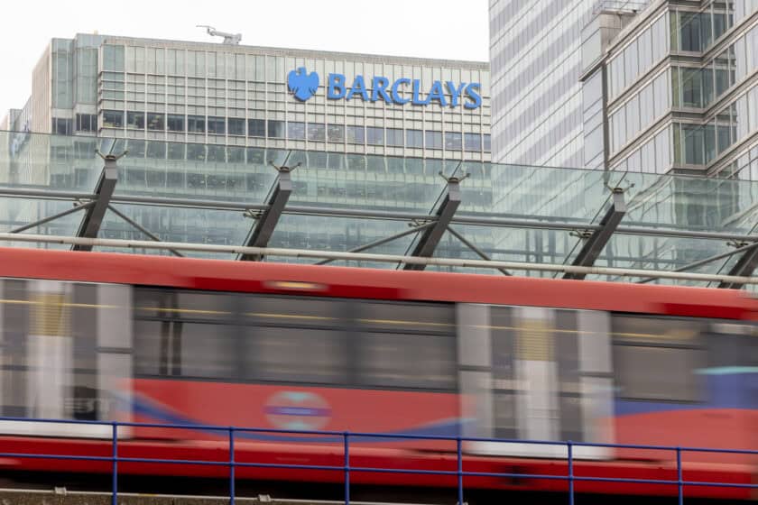 The headquarters of Barclays in London.
