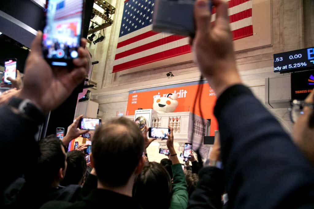 Reddit Inc. IPO at the New York Stock Exchange