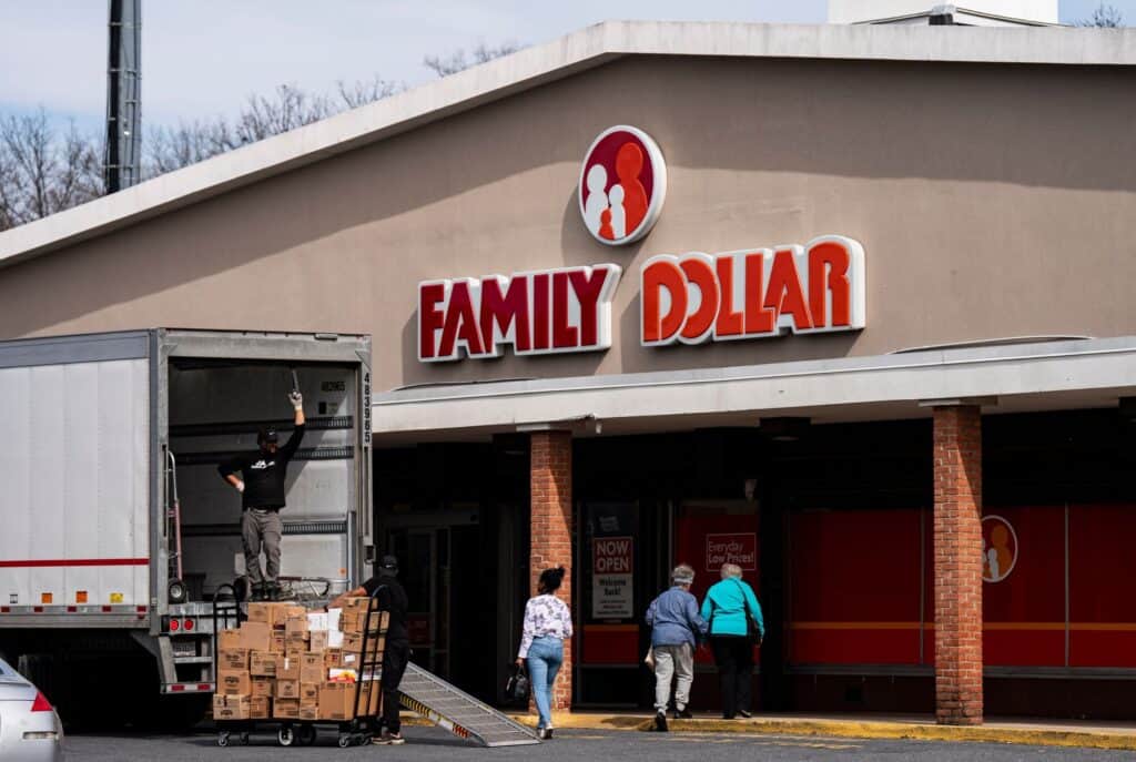A Family Dollar store