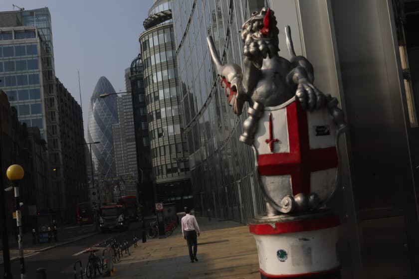 The city of London