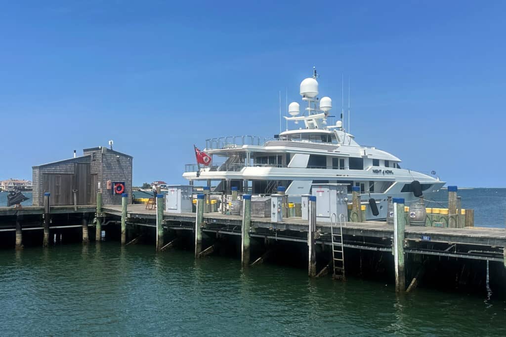 The Night Howl in Nantucket harbor