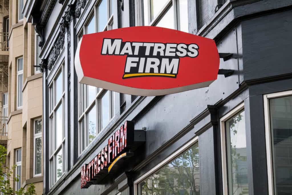 Signage for Mattress Firm Holdings Corp.