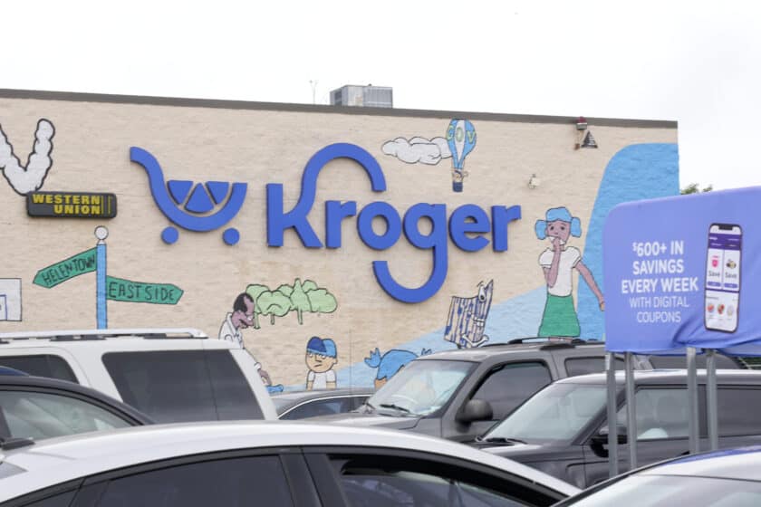 A Kroger grocery store in Covington, Kentucky