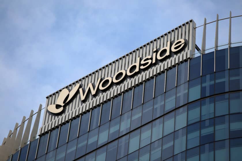Signage for Woodside Energy Group Ltd.
