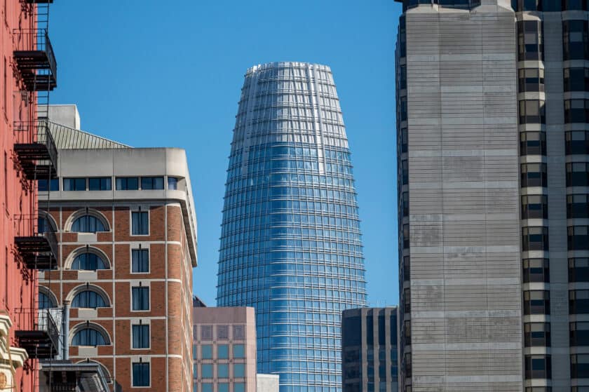 Salesforce headquarters in San Francisco, California