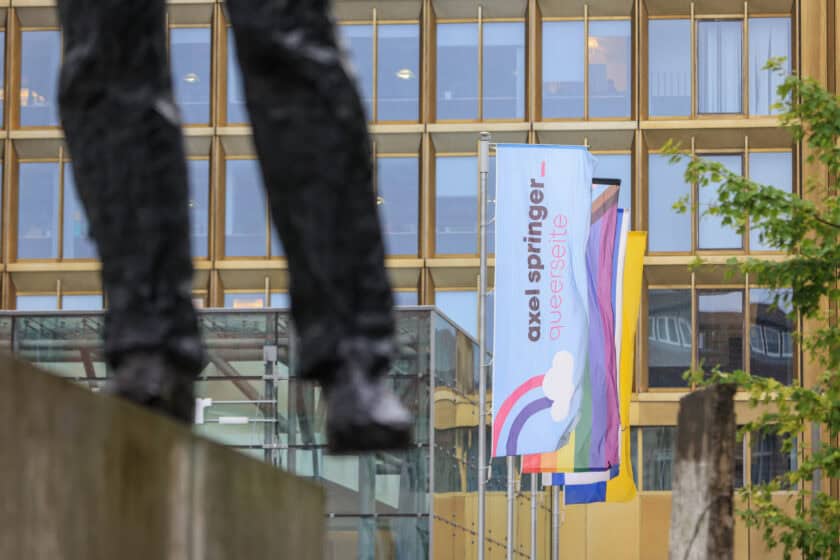 The Axel Springer headquarters in Berlin.