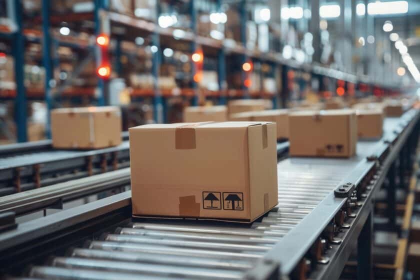 Multiple cardboard boxes