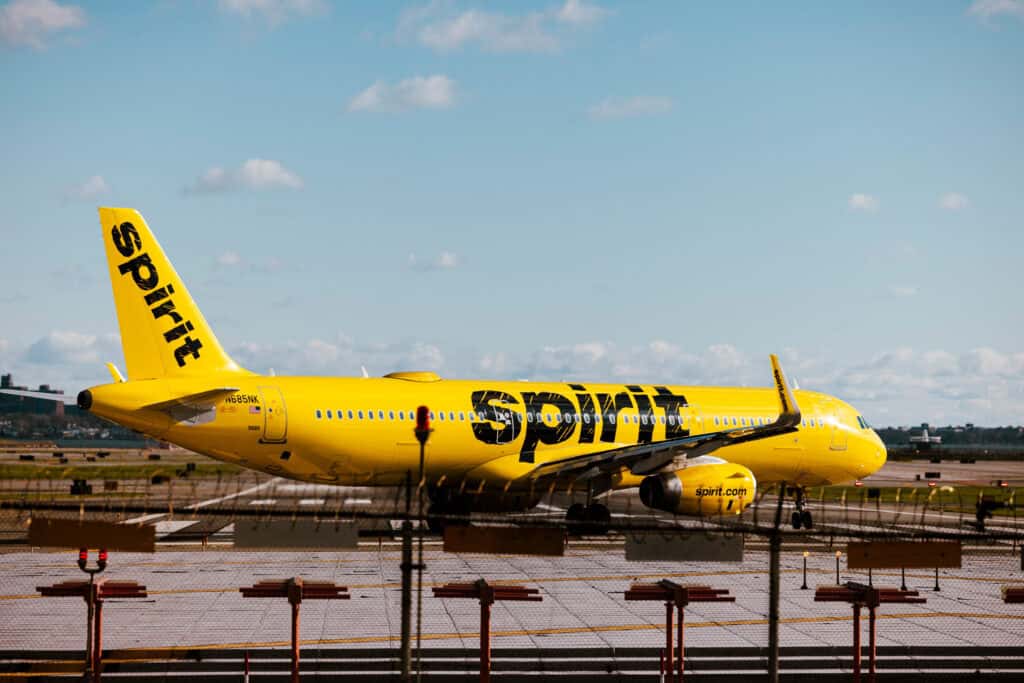Spirit Airlines plane