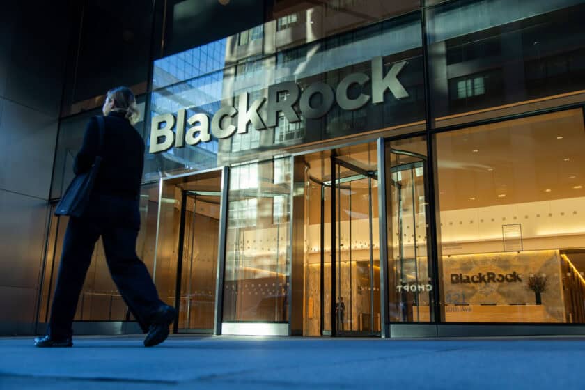 The Blackrock headquarters in New York