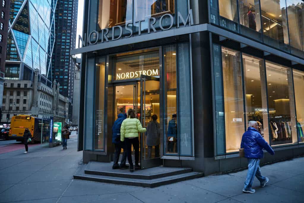 Nordstrom storefront