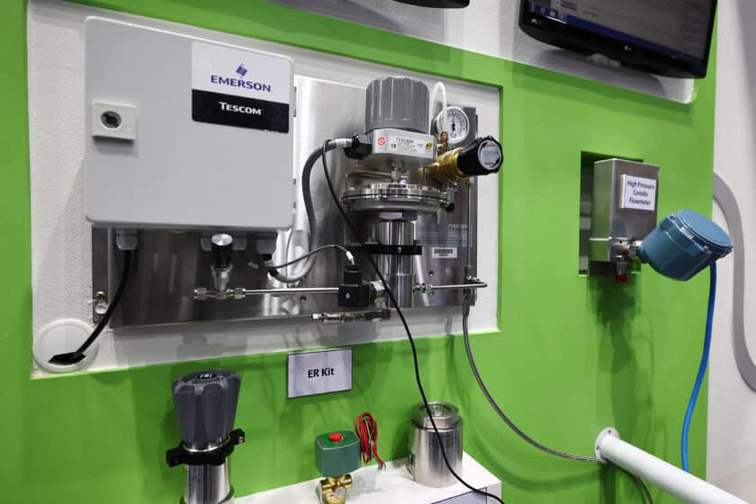 Emerson Electric Co. hydrogen dispenser system