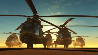 military helicopters